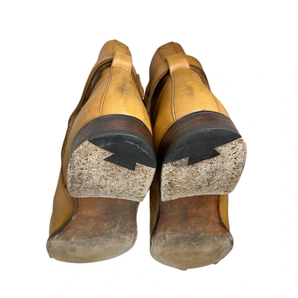 Tan Leather Men's Boots